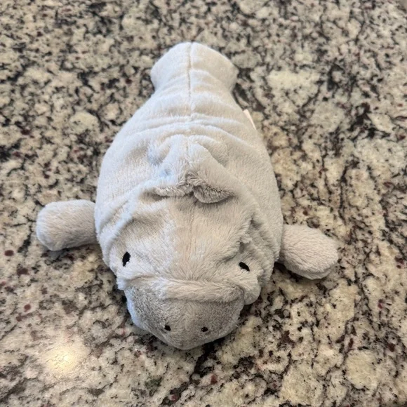 Warmies Gray Manatee - Picture 2 of 7